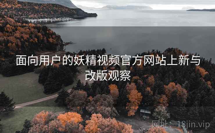 面向用户的妖精视频官方网站上新与改版观察 第2张 面向用户的妖精视频官方网站上新与改版观察 第2张